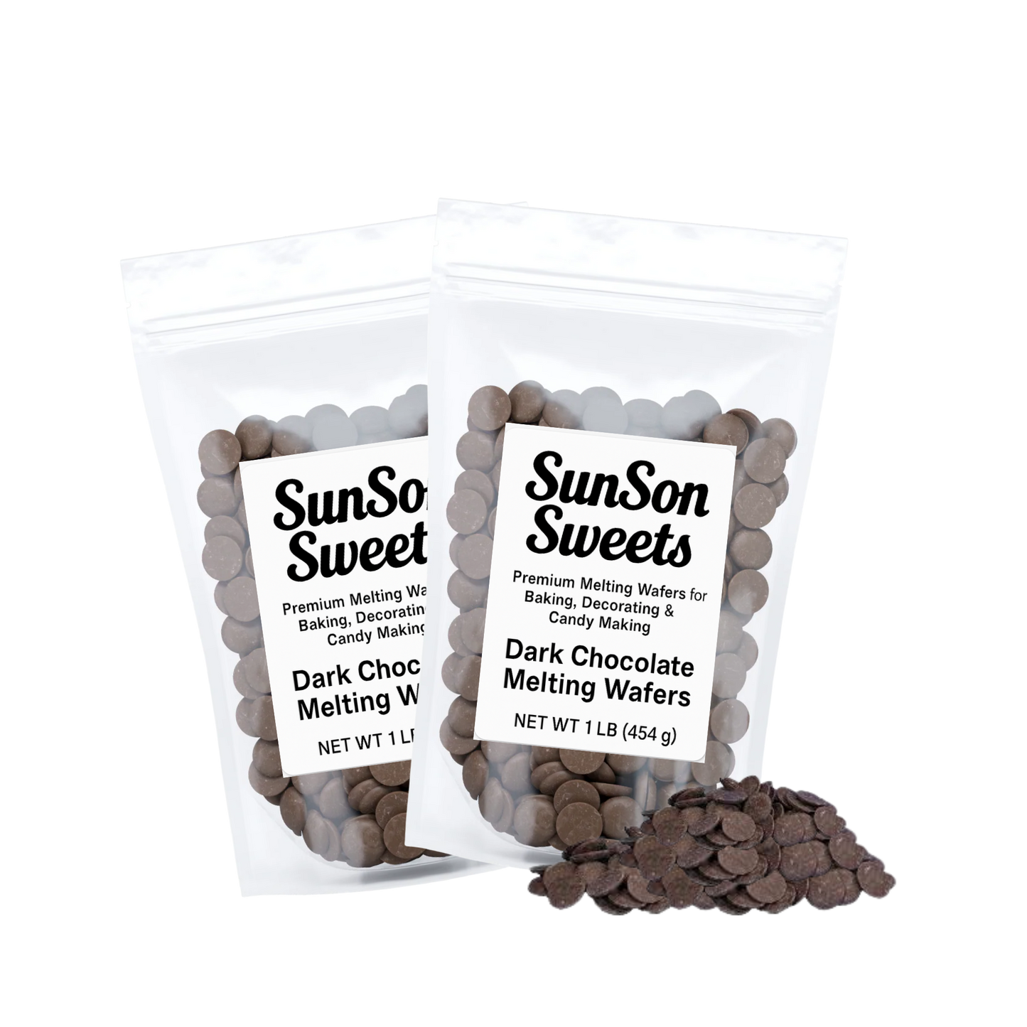 Sunson Sweets  Chocolate Melting Wafers (1LB)