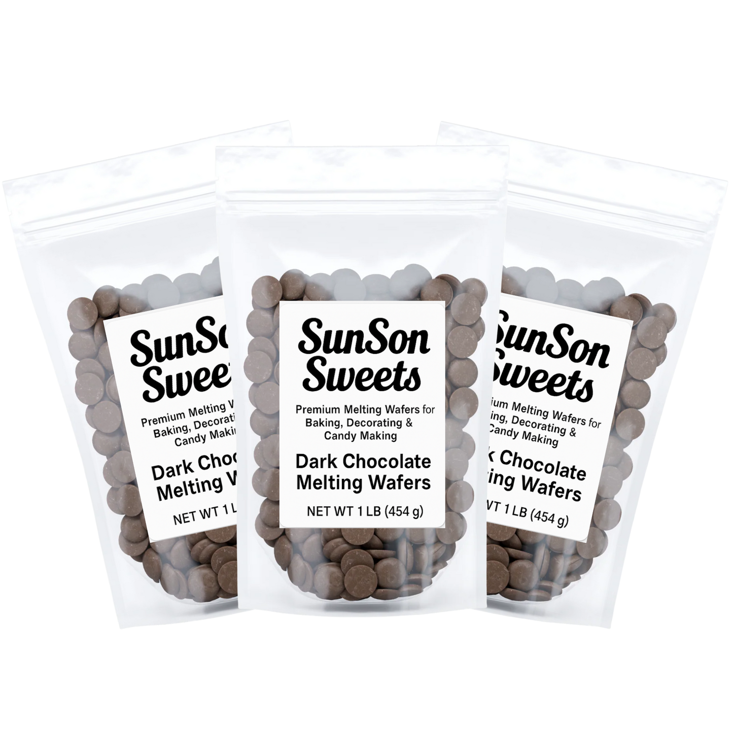 Sunson Sweet Dark Chocolate Melting Wafers –  (Buy More, Save More)