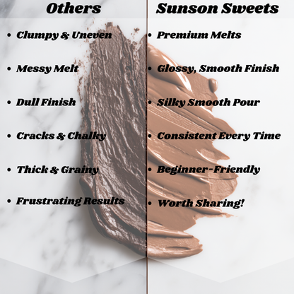 Sunson Sweet Dark Chocolate Melting Wafers –  (Buy More, Save More)