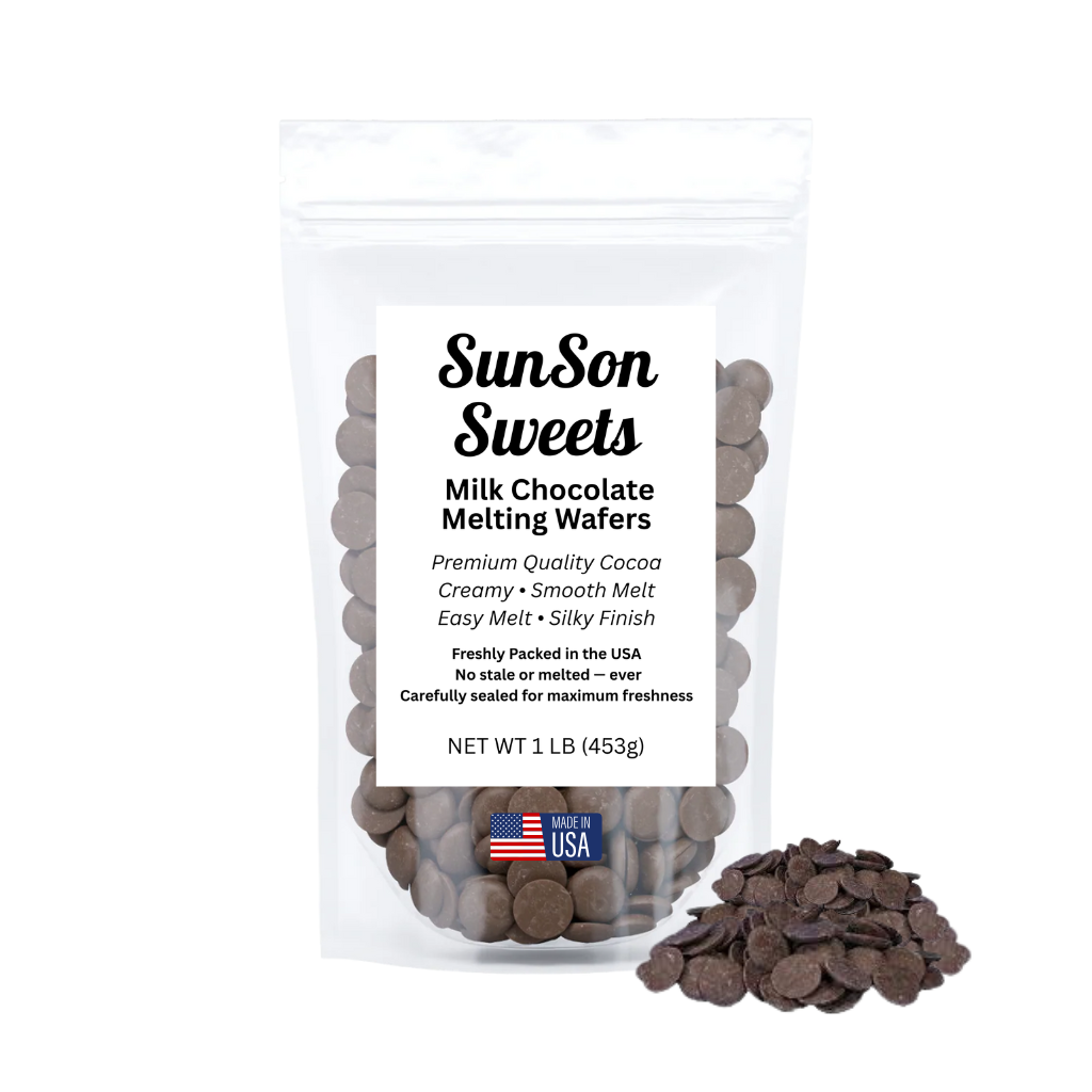 Sunson Sweets Milk Chocolate Melting Wafers ( Buy More, Save More)