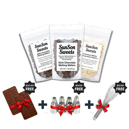 Sunson Sweets  Chocolate Melting Wafers (1LB)