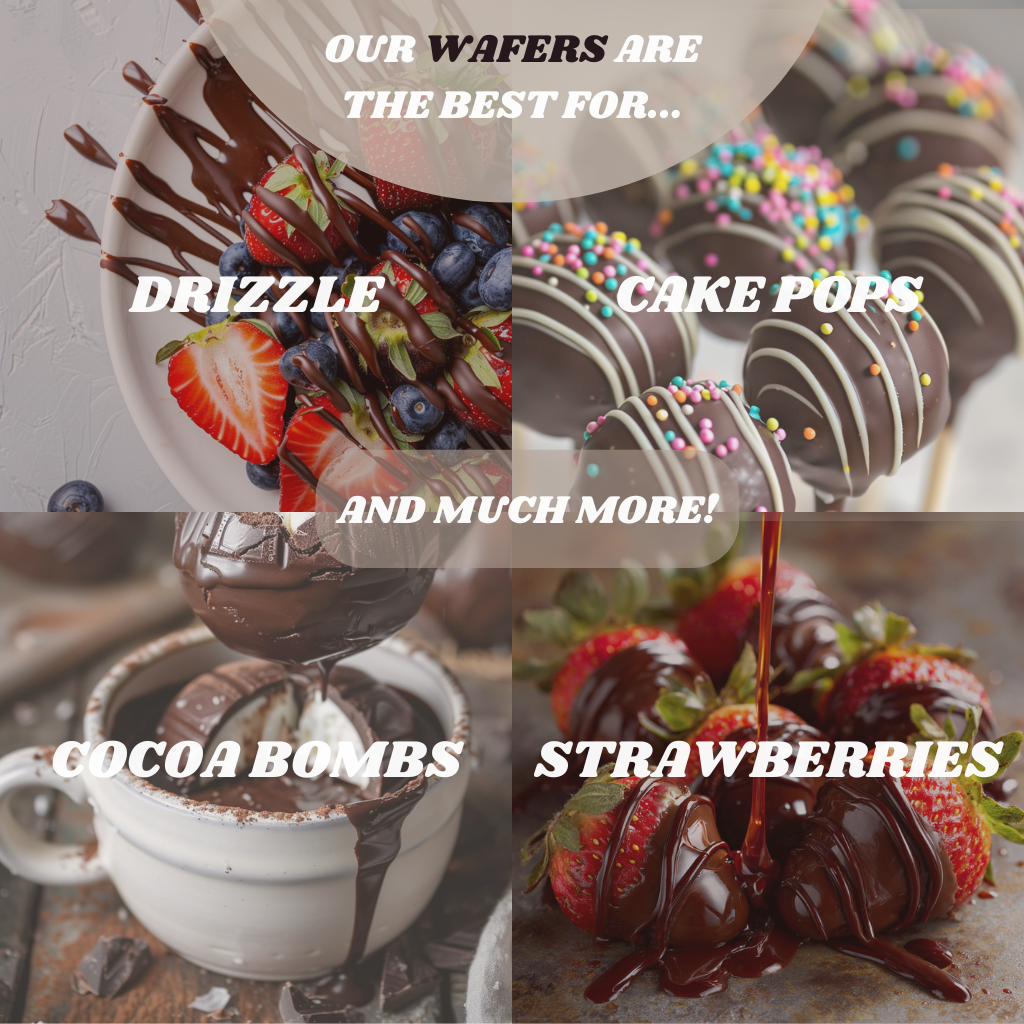 Sunson Sweet Dark Chocolate Melting Wafers –  (Buy More, Save More)